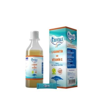 DEV TALE Devitale Splus Liquid Food Supplement Containing L-Carnitine and Vitamin C - Buy Online on GoSupps.com