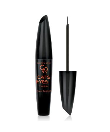 Golden Rose Cats Eyes Eyeliner Black - Black Eyeliner - 8691190069551 - Buy Online on GoSupps.com