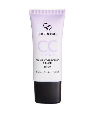 Golden Rose Cc Cream Color Correcting Primer No: 01 Violet - Skin Color Balancing Cc Cream - 8691190121389