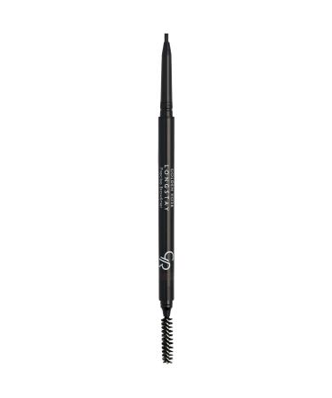 Golden Rose Longstay Precise Browliner No: 101 Black - Lift Eyebrow Pencil - 8691190595012