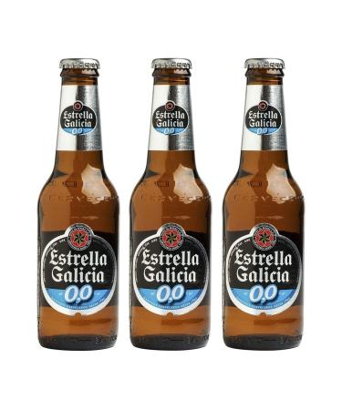 Estrella Galicia 0.0 Non-Alcoholic Beverage 25 ml X 3
