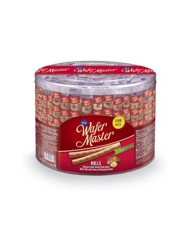 Cizmeci Time Rollstick Hazelnut Cream Roll Wafer 108x6g