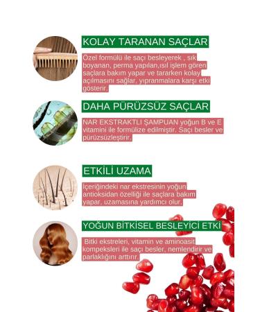 Zigavus Fast Hair Growth Pomegranate Shampoo Repair Care for Broken Hair 450ml - Buy Online on GoSupps.com