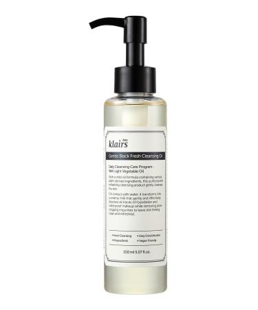 Dear Klairs Gentle Black Fresh Cleansing Oil (KORENDY) Make-Up Remover Gentle Oil 150ml