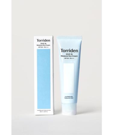 Torriden Dive-in Watery Moisture Sun Cream (KORENDY) Organic Sun Cream That Does Not Leave a Whitening 60ml