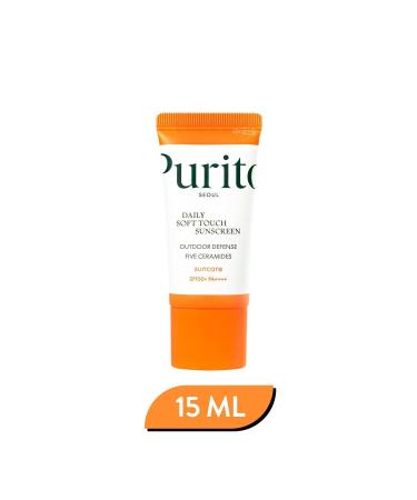 Purito Daily Soft Touch Sunscreen Spf50 Pa (KORENDY) Ceramide Sunscreen 15ml