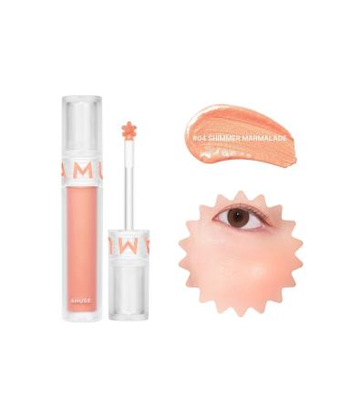 Amuse Soft Cream Cheek (KORENDY) Natural Looking Refreshing Creamy Blush 3g #04 Sh mmer Marmalade