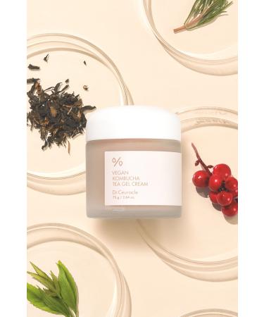 Dr.Ceuracle Vegan Kombucha Tea Gel Cream (KORENDY) Brightening Intensive Probiotic Kombucha Gel Cream 75gr - Buy Online on GoSupps.com