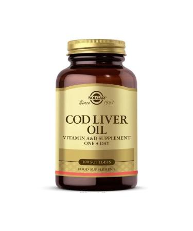 Solgar Cod Liver Oil 100 Softgel