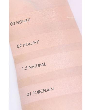 Amuse Ceramic Skin Perfector Spf40 Pa (KORENDY) Porcelain Skin Cushion with Ceramide Peptide 15g #1.5natural - Buy Online on GoSupps.com