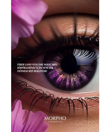 Morpho Cosmetics - Fiber Lash Mascara / Mascara (Natural Looking False Eyelash Effect - Lash Mascara) - Buy Online on GoSupps.com