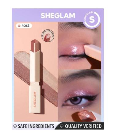 SHEGLAM Eyeshadow Duo Stick Form Rose Original Sheglam Eye Shadows