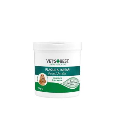 Vet's Best Plaque and Tartar Cleaning Dog Oral Care Powder 90 Gr