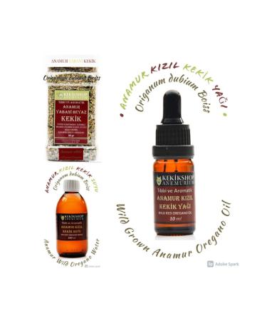 Kekikshop Anemurium Origanium Dubium Boiss Anamur Wild White Carvacrol Thyme Red Carvacrol Thyme Oil 10 ml - Buy Online on GoSupps.com