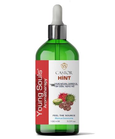 YOUNG SOULS Aromatherapy Castor Carrier Oil ( Cold Pressed ) Indian Herbal Carrier Oil ( Cold Pressed ) 100 ml - Buy Online on GoSupps.com