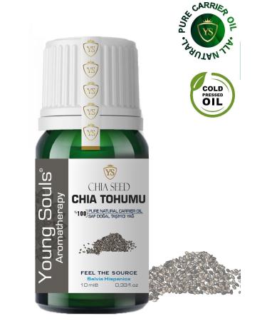 YOUNG SOULS Chia Carrier Oil (Cold Pressed) Chia Seed Herbal Carrier Oil (Cold Pressed) 10 ml