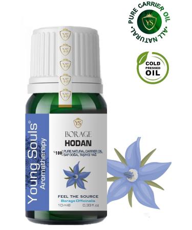 YOUNG SOULS Aromatherapy Borage Carrier Oil ( Cold Pressed ) Borage Herbal Carrier Oil ( Cold Pressed ) 10 ml