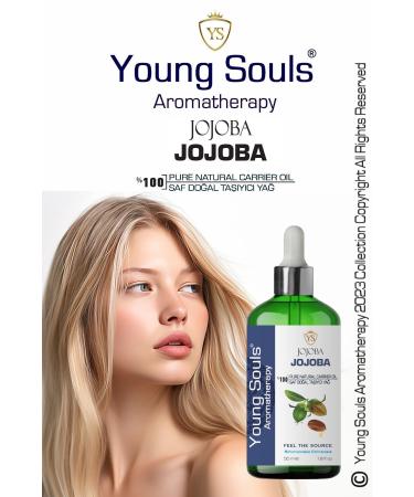 YOUNG SOULS Aromatherapy Jojoba Carrier Oil (Cold Pressed) Jojoba Herbal Carrier Oil (Cold Pressed) 50 ml - Buy Online on GoSupps.com