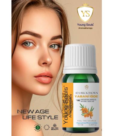 YOUNG SOULS Aromatherapy Sea Buckthorn Carrier Oil Wild Buckthorn Carrier Oil 10 ml - Buy Online on GoSupps.com