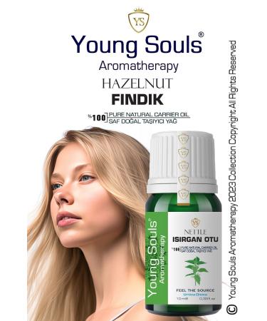 YOUNG SOULS Nettle Carrier Oil ( Cold Pressed ) 10 ml - Buy Online on GoSupps.com