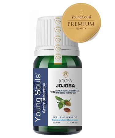 YOUNG SOULS Aromatherapy Jojoba Carrier Oil (Cold Pressed) Jojoba Herbal Carrier Oil (Cold Pressed) 10 ml - Buy Online on GoSupps.com