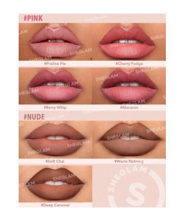 SHEGLAM GLAM 101 LIPSTICK & LINER DUO 2 In 1 Matte Lip Liner and Long Lasting Lipstick Set Makeup - Buy Online on GoSupps.com