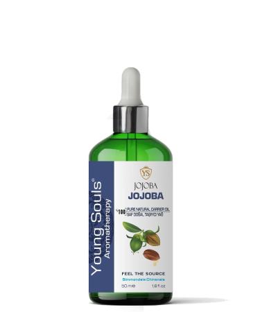 YOUNG SOULS Aromatherapy Jojoba Carrier Oil (Cold Pressed) Jojoba Herbal Carrier Oil (Cold Pressed) 50 ml - Buy Online on GoSupps.com