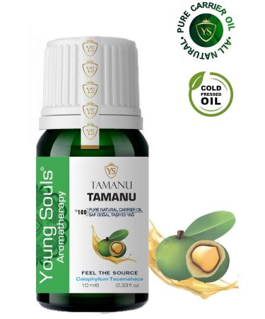 YOUNG SOULS Aromatherapy Tamanu Carrier Oil (Cold Pressed) Herbal Carrier Oil (Cold Pressed) 10 ml