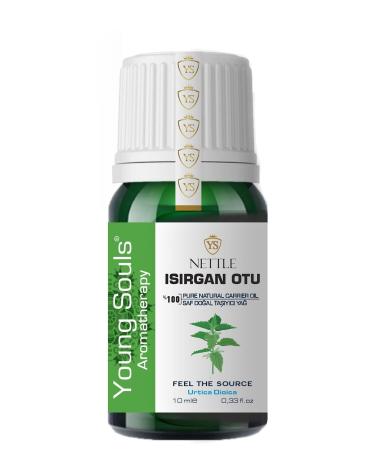 YOUNG SOULS Nettle Carrier Oil ( Cold Pressed ) 10 ml - Buy Online on GoSupps.com