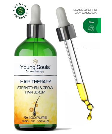 YOUNG SOULS Aromatherapy Hair Therapy Serum Hair Therapy Serum 100 ml - Buy Online on GoSupps.com