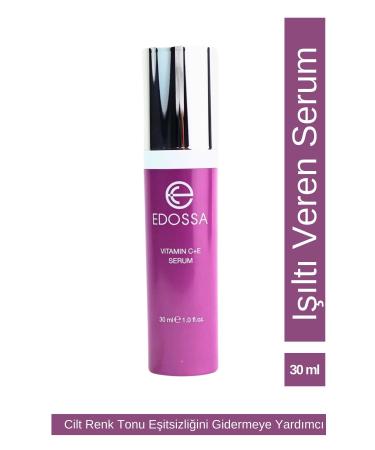 EDOSSA COSMETIC Vitamin CE Serum Brightening Brightening Tone Equalizing Vitamin C and E Skin Care Serum 30 ml