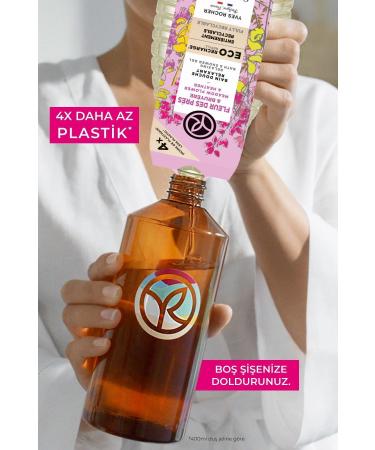 Yves Rocher Moisturizing Eco Refill Shower Gel - Romantic Wildflowers 600 ml - Buy Online on GoSupps.com