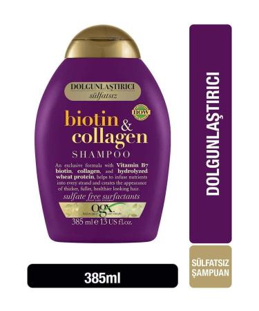 OGX Shampoo Biotin&collagen 385 Ml - Buy Online on GoSupps.com