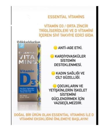 Siberian Wellness Essential Vitamins Vitamin D3 / Medium Chain Triglycerides And Vitamin D - Buy Online on GoSupps.com