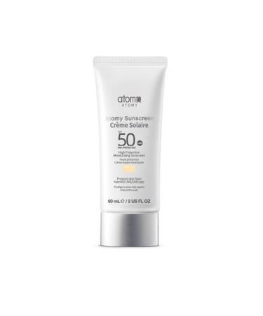 Atomy Sunscreen Creme Solaire Spf50 Beige Sunscreen Beige 60 ml