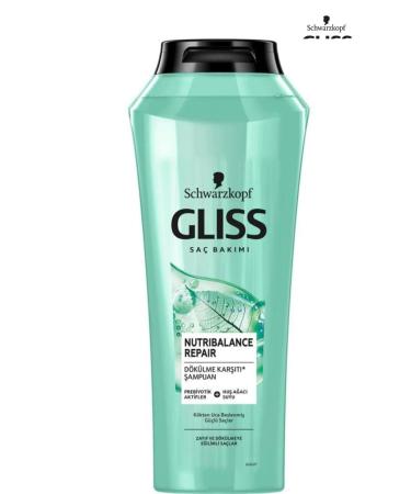 Gliss Nutribalance Repair Anti Hair Loss Shampoo 500 ml 6 Pieces - Buy Online on GoSupps.com