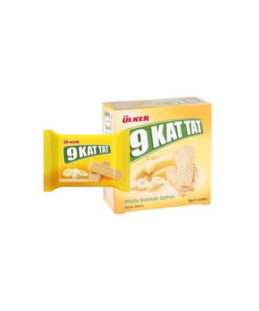 Ulker 9 LAYER WAFER WITH BANANA 39 GR