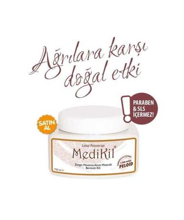 Medikil Peloid Local Pelotherapy - Bentonite Clay 750 ml