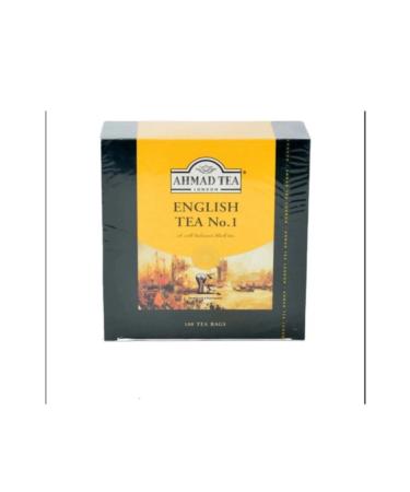 Ahmad Tea English tea no.1 cup tea bag 100 pieces - Buy Online on GoSupps.com