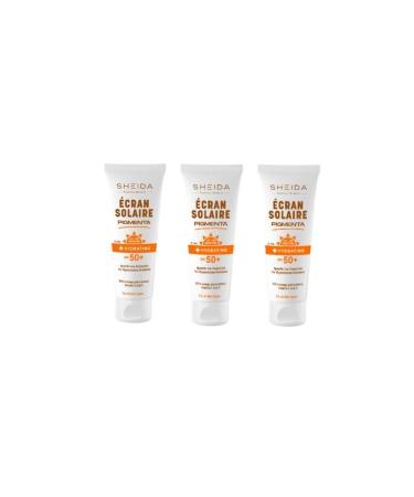 Sheida Pigmenta Anti-Spot Tone Equalizer Spf 50 Tinted Face Sunscreen 75ml Set of 3 (3*75ML)