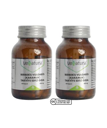 Venatura Berberis Vulgaris 60 Capsules X 2 Pieces