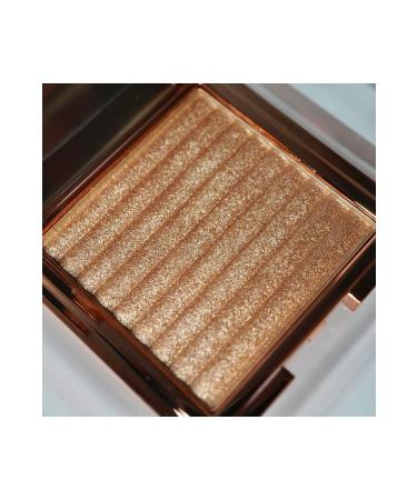 EDA LUXURY BEAUTY Golden Bronzer Illuminator Superstar Shine Highlighter Shimmering Silky Satin Vegan Glow Makeup Palette