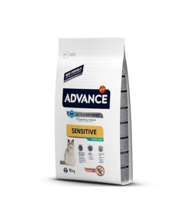 Advance Sensitive Sterilized Salmon Sterilized Adult Cat Food 10 Kg