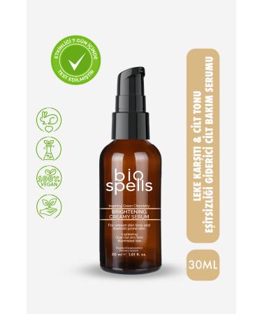 bio spells Brightening Creamy Serum 30ml - Anti-Stain & Skin Tone Inequality Skin Care Serum