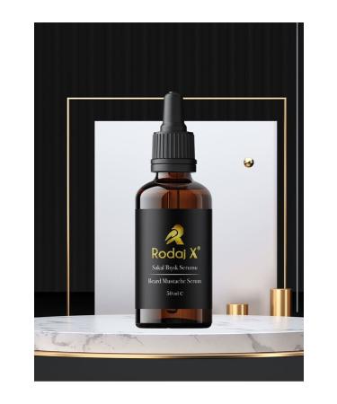 Rodaj X Beard and Moustache Growth Care Serum - Provides Shine and Volume Nourishes and Strengthens - Buy Online on GoSupps.com