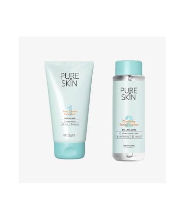 Oriflame Pure Skin Mattifying & Cooling Face Lotion + Cleansing Toner