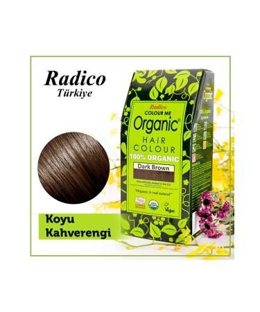 radico Organic Hair Dye Dark Brown