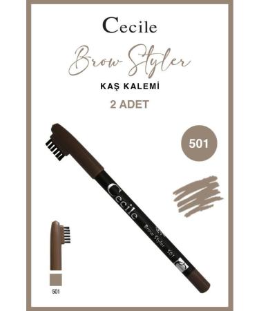 Cecile Eyebrow Pencil 501 X2