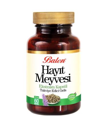 Balen Chaste Tree Extract 375 Mg 60 Capsules 3 Pieces - Buy Online on GoSupps.com