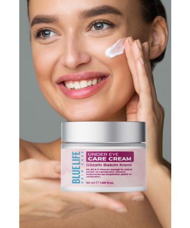 BlueLife Under Eye Bags Dark Circles & Dark Circles Anti-Intensive Moisturizer and Under Eye Brightening Cream 50 Ml - Buy Online on GoSupps.com